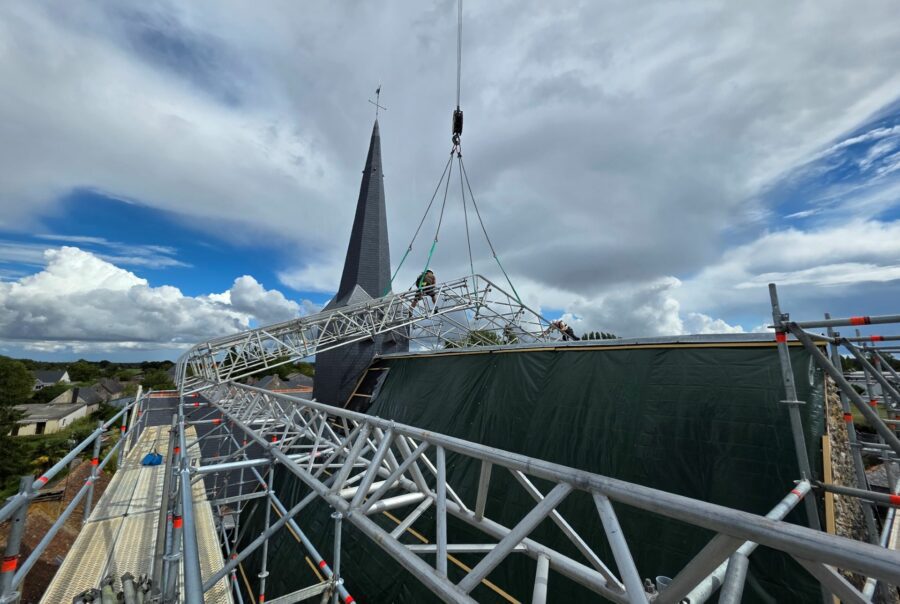 église-Échafaudage Maine-et-Loire Anjou Loire Echafaudage-2